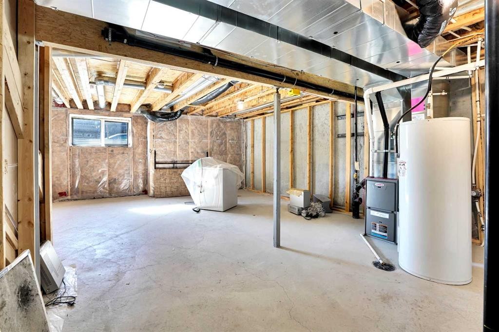 128 Cityscape Row Ne, Calgary, AB - Indoor Photo Showing Basement