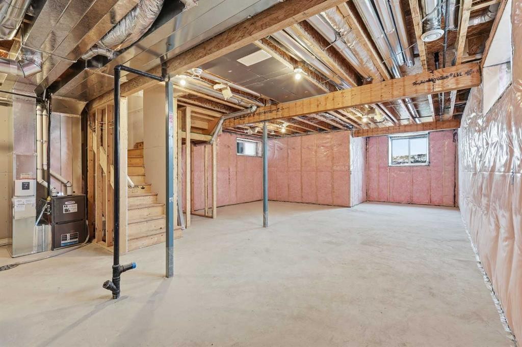 170 Herron Way Ne, Calgary, AB - Indoor Photo Showing Basement