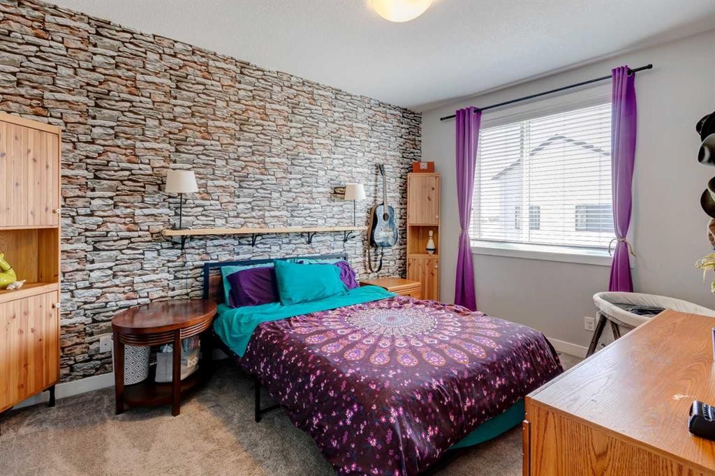 105 Redstone Crescent Ne, Calgary, AB - Indoor Photo Showing Bedroom