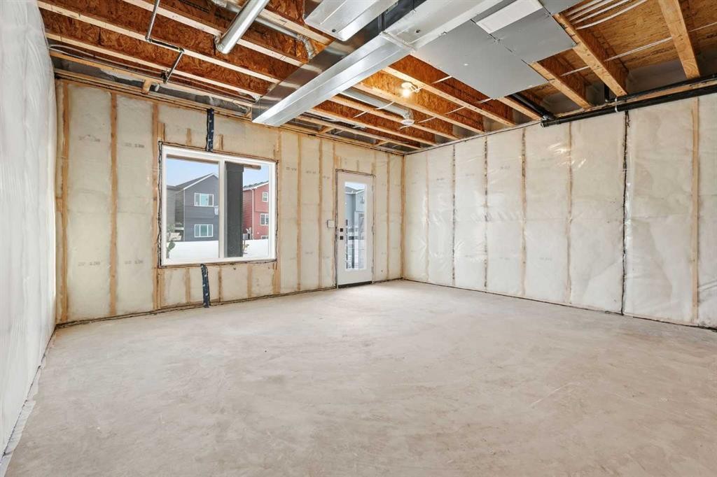 355 Herron Landing Ne, Calgary, AB - Indoor Photo Showing Basement