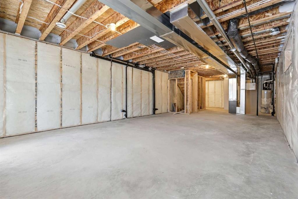 355 Herron Landing Ne, Calgary, AB - Indoor Photo Showing Basement