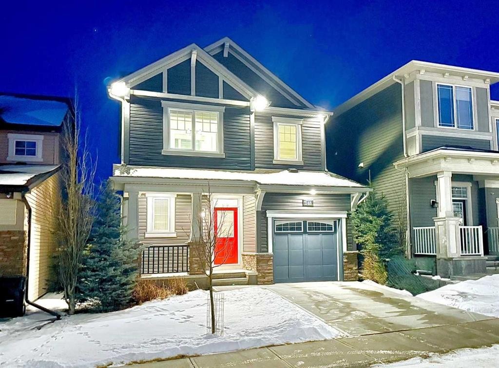 148 Carrington Circle Nw, Calgary, AB - Outdoor With Facade