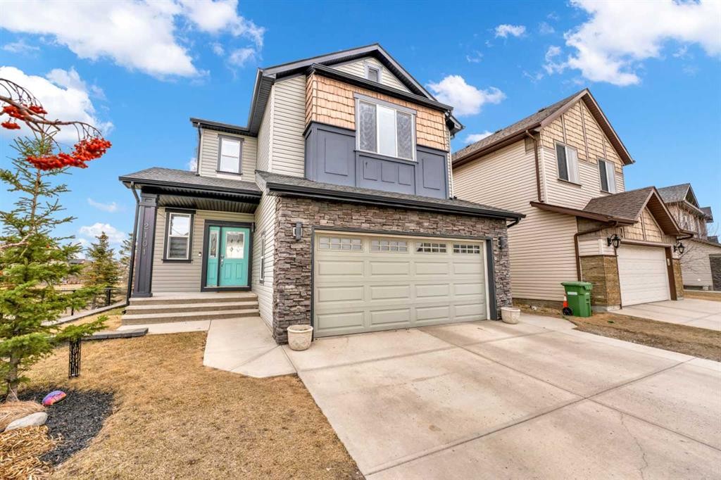 2101 Luxstone Boulevard Sw, Airdrie, AB - Outdoor With Facade