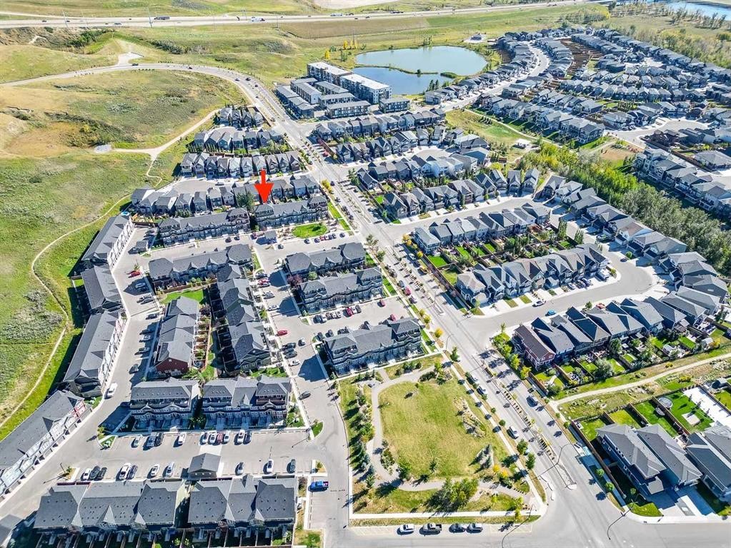 130 Cranbrook Square Se, Calgary, AB - Outdoor With View