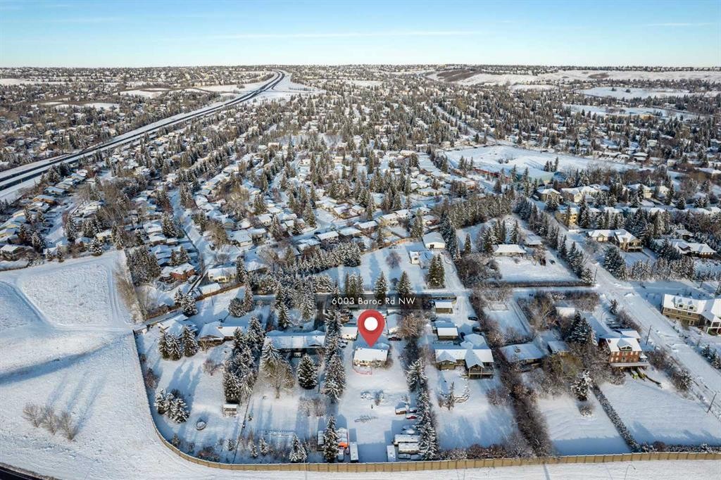 6003 Baroc Road Nw, Calgary, AB - Outdoor With View