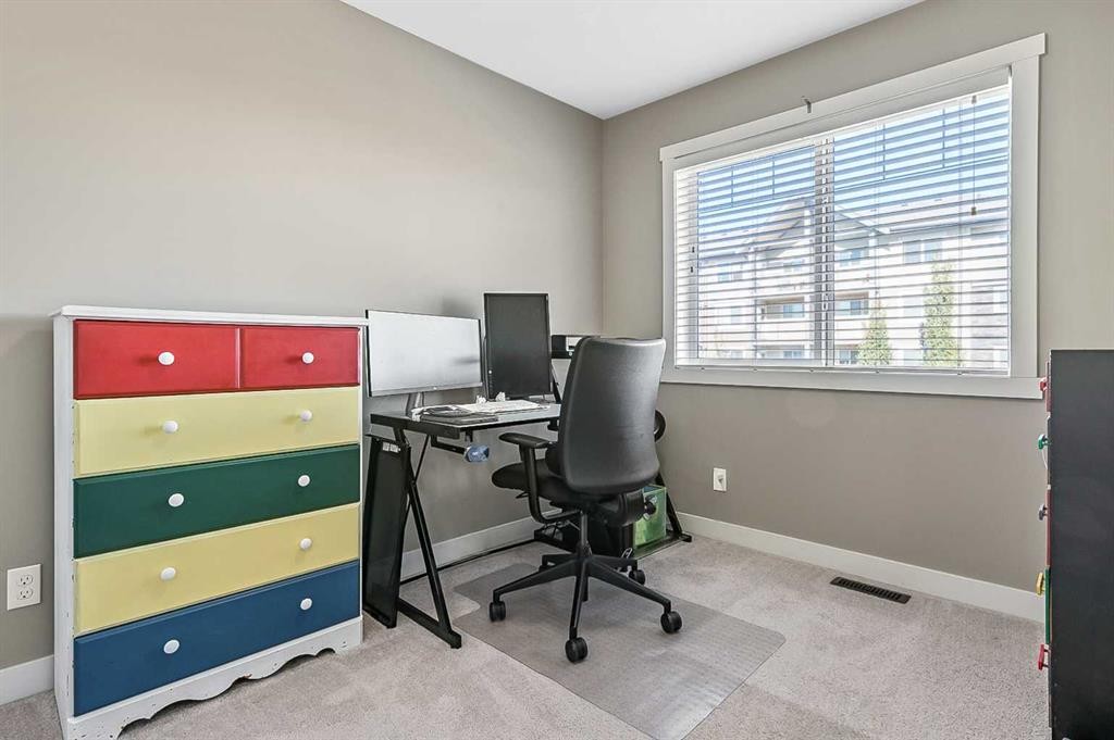 108 Skyview Ranch Grove Ne, Calgary, AB - Indoor Photo Showing Office