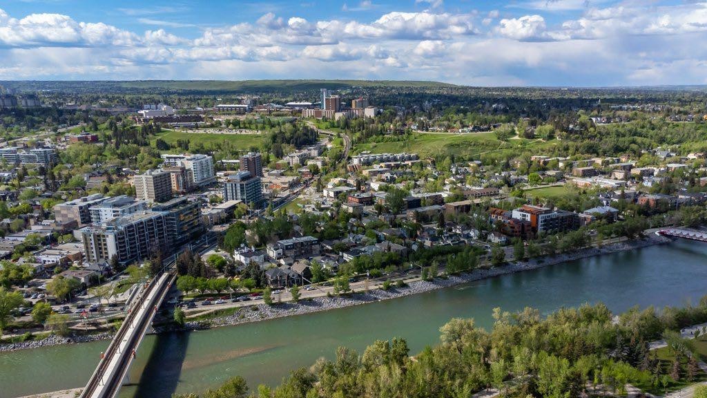 2208-930 6 Avenue Sw, Calgary, AB - Outdoor With Body Of Water With View