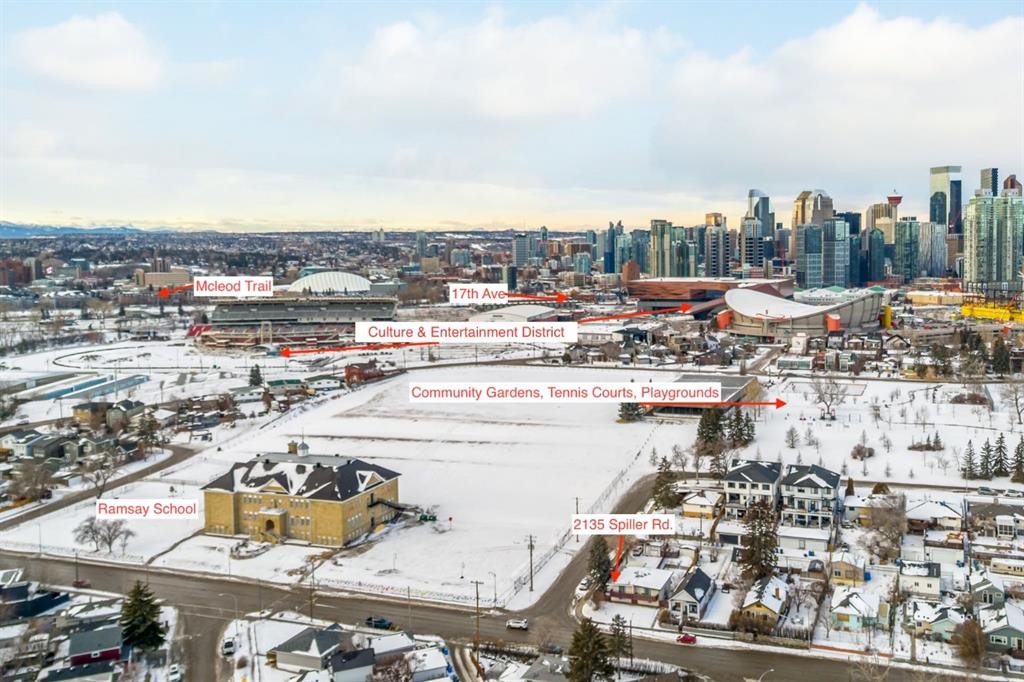 2135 Spiller Road Se, Calgary, AB - Outdoor With View