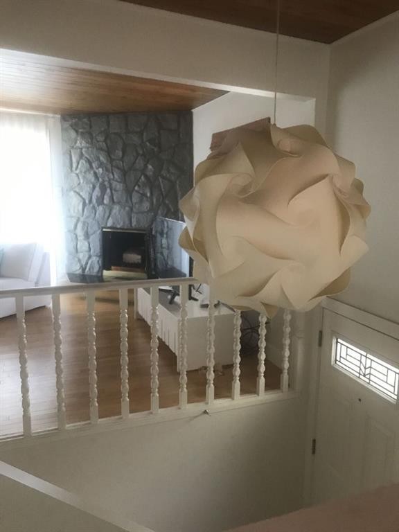 2135 Spiller Road Se, Calgary, AB - Indoor With Fireplace