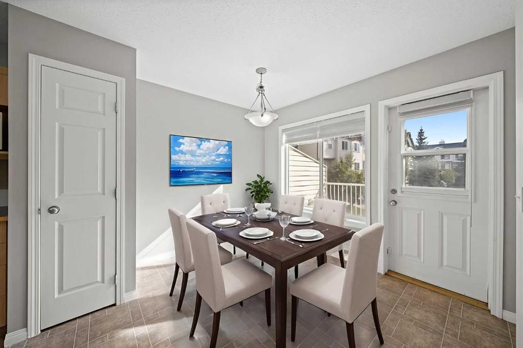 213 Copperfield Lane Se, Calgary, AB - Indoor Photo Showing Dining Room