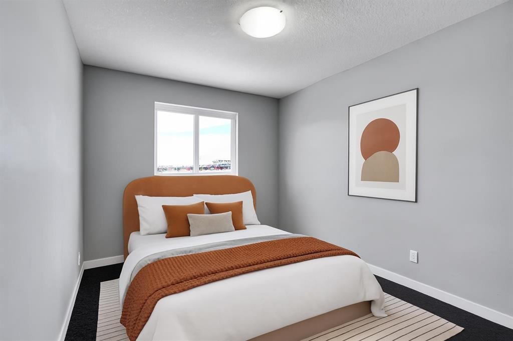 1127 Cornerstone Street Ne, Calgary, AB - Indoor Photo Showing Bedroom