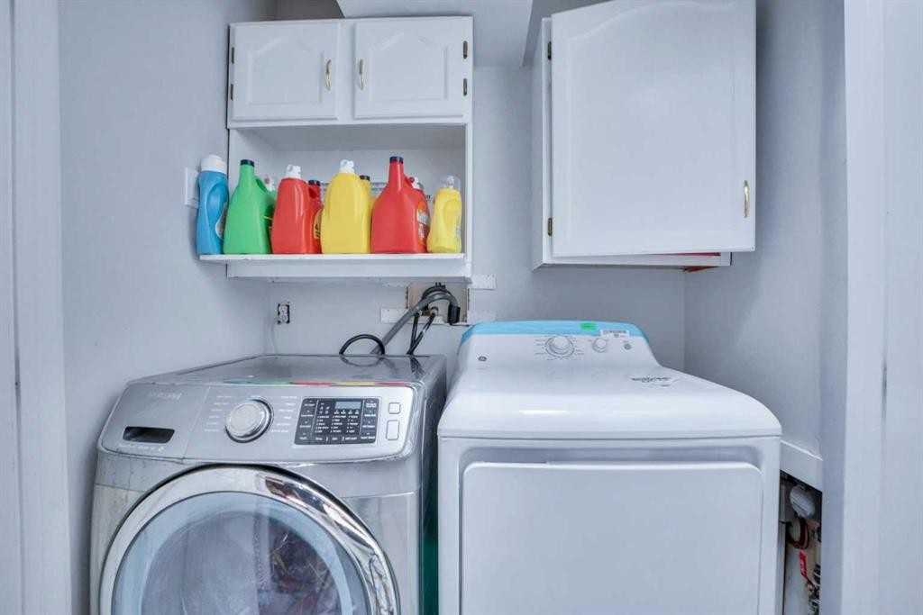 62 Taracove Estate Drive Ne, Calgary, AB - Indoor Photo Showing Laundry Room