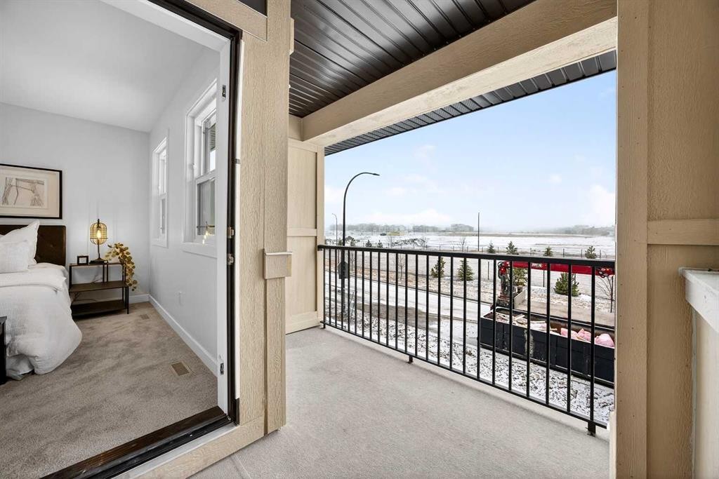 306 Alpine Boulevard, Calgary, AB - With Balcony With Exterior