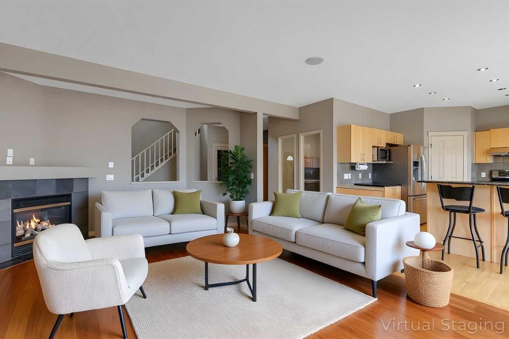 71 Kincora Park, Calgary, AB - Indoor Photo Showing Living Room