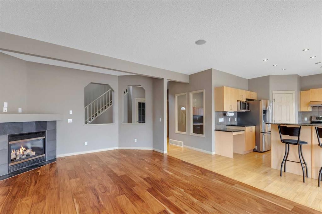 71 Kincora Park, Calgary, AB - Indoor With Fireplace