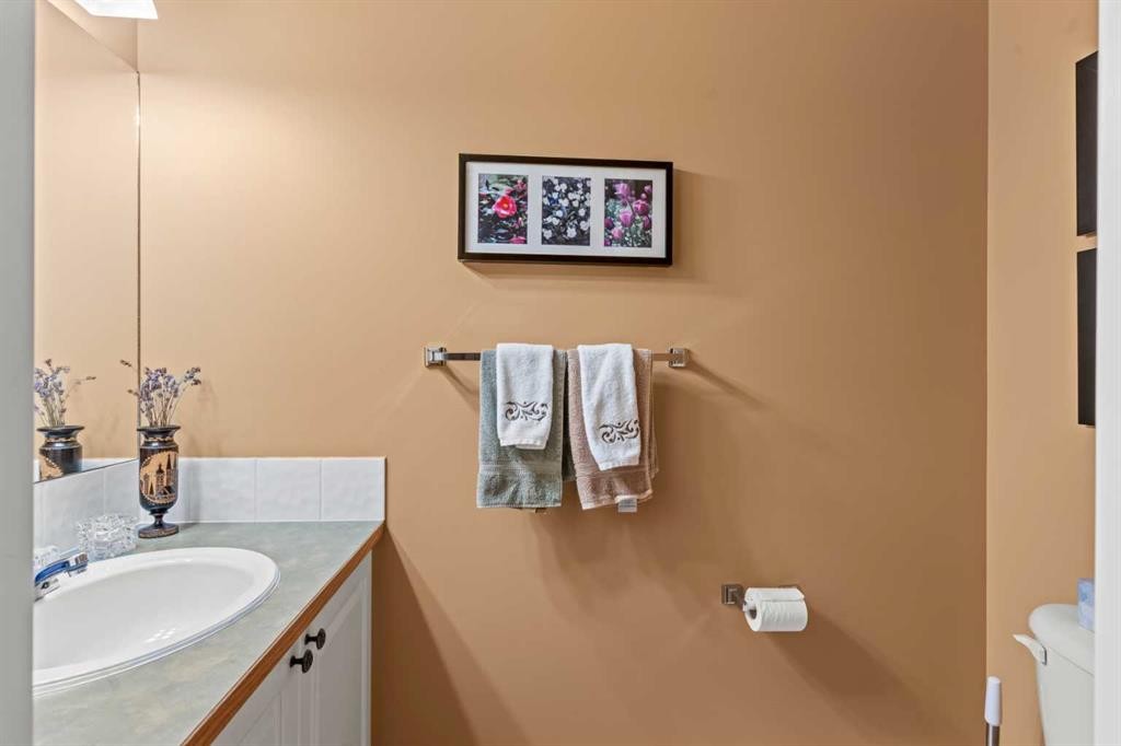 39 Mt Aberdeen Manor Se, Calgary, AB - Indoor Photo Showing Bathroom