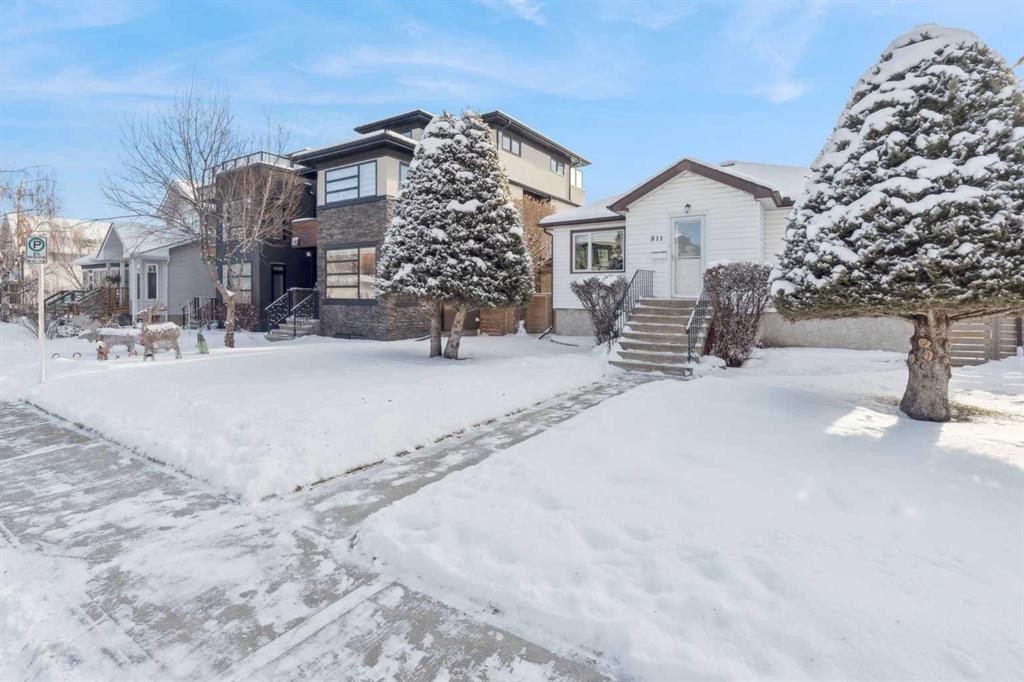 811 19 Avenue Nw, Calgary, AB - Outdoor With Facade