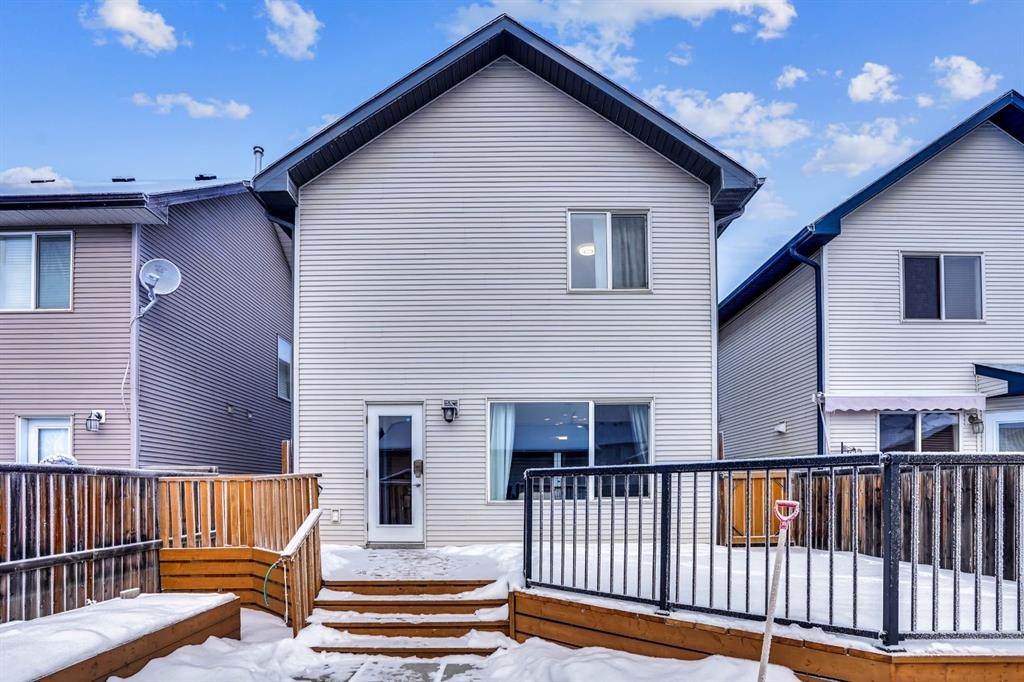 210 Cranberry Place Se, Calgary, AB - Outdoor With Deck Patio Veranda With Exterior