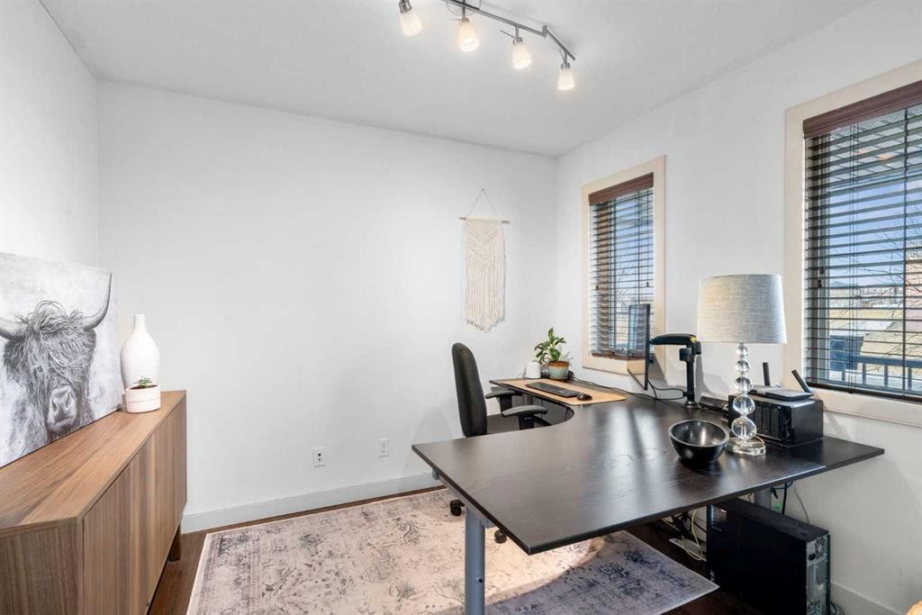 263 Evanston Way Nw, Calgary, AB - Indoor Photo Showing Office