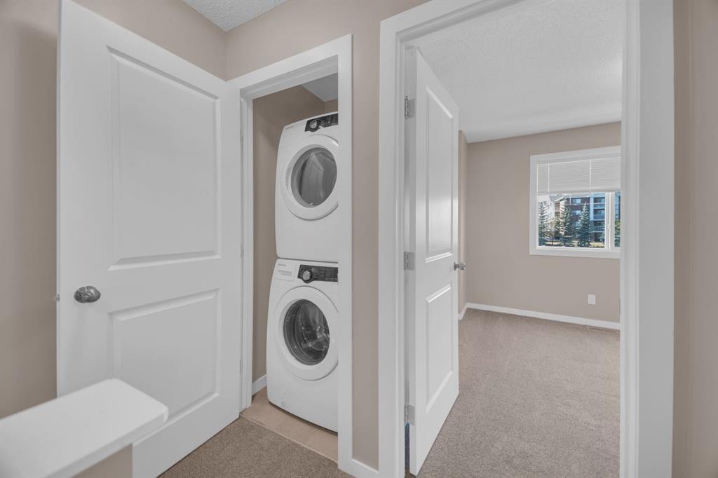 136 New Brighton Point Se, Calgary, AB - Indoor Photo Showing Laundry Room