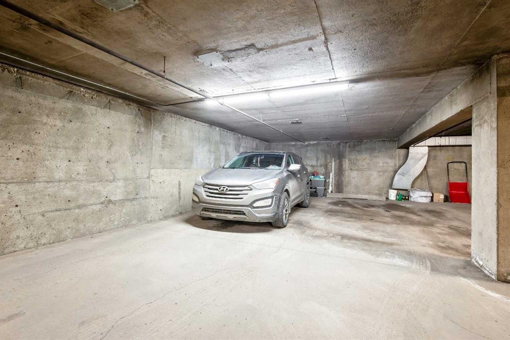 301-523 15 Avenue Sw, Calgary, AB - Indoor Photo Showing Garage