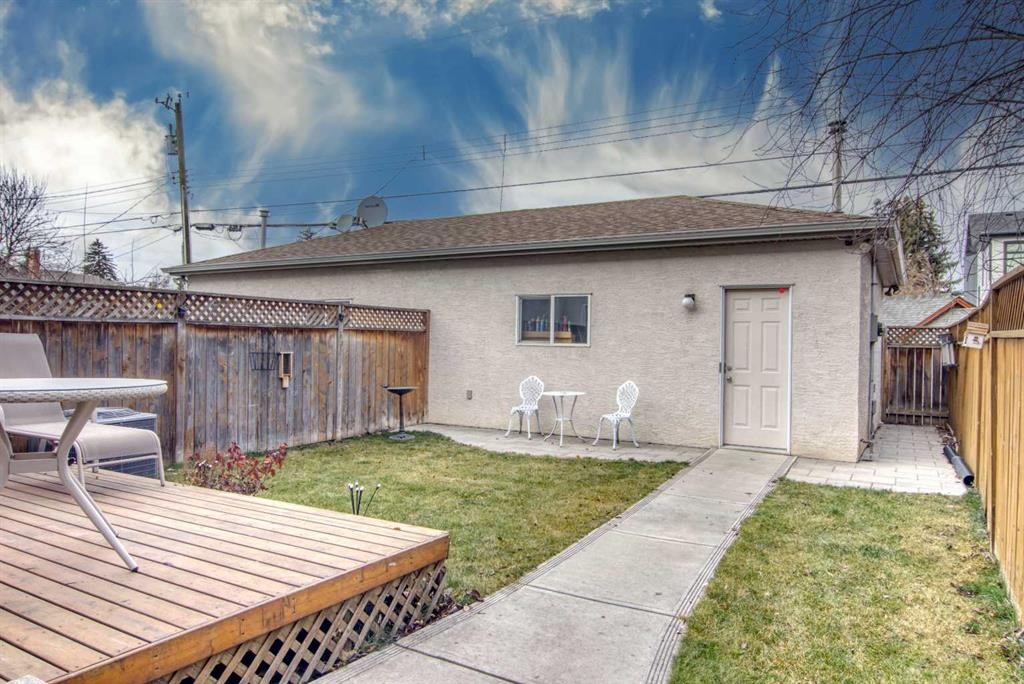 252 18 Avenue Nw, Calgary, AB - Outdoor With Deck Patio Veranda