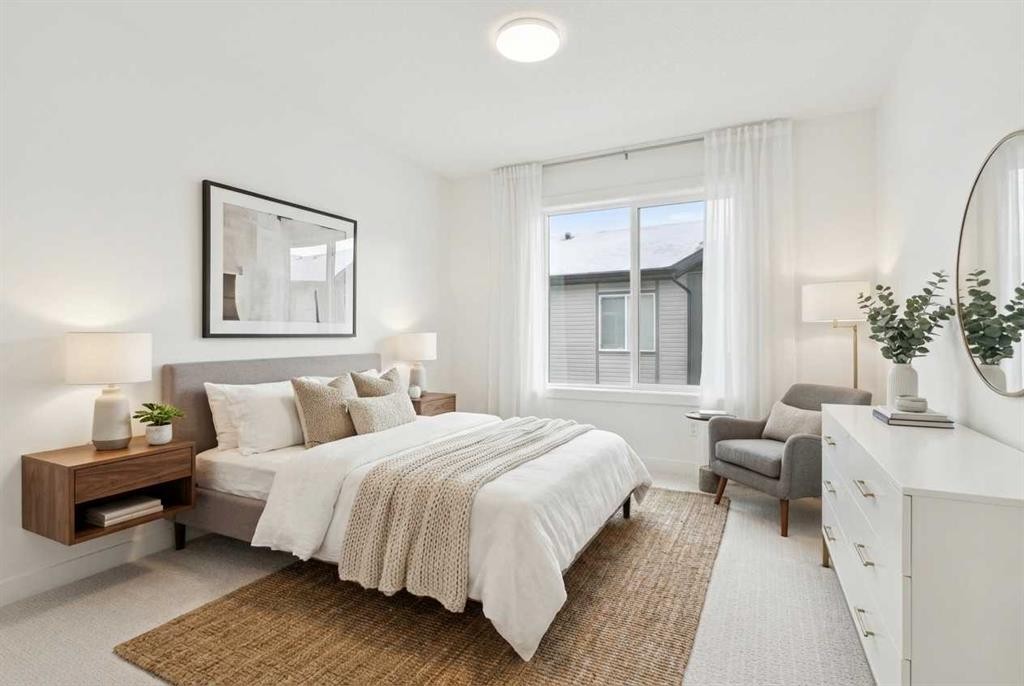 122-1862 Cornerstone Boulevard, Calgary, AB - Indoor Photo Showing Bedroom
