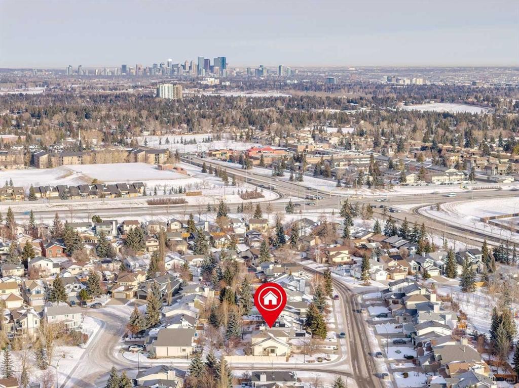 181 Woodford Drive Sw, Calgary, AB - Outdoor With View