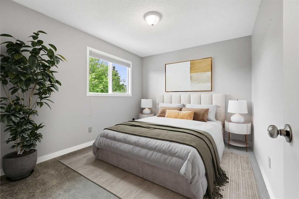 103 Sandarac Place Nw, Calgary, AB - Indoor Photo Showing Bedroom