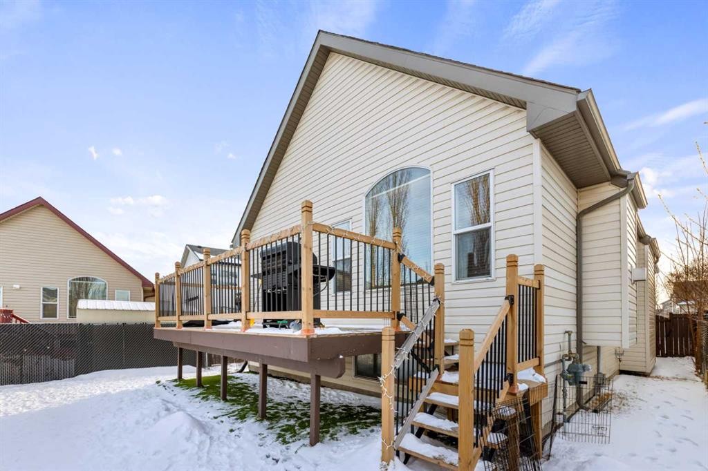 8 Copperfield Manor Se, Calgary, AB - Outdoor With Deck Patio Veranda