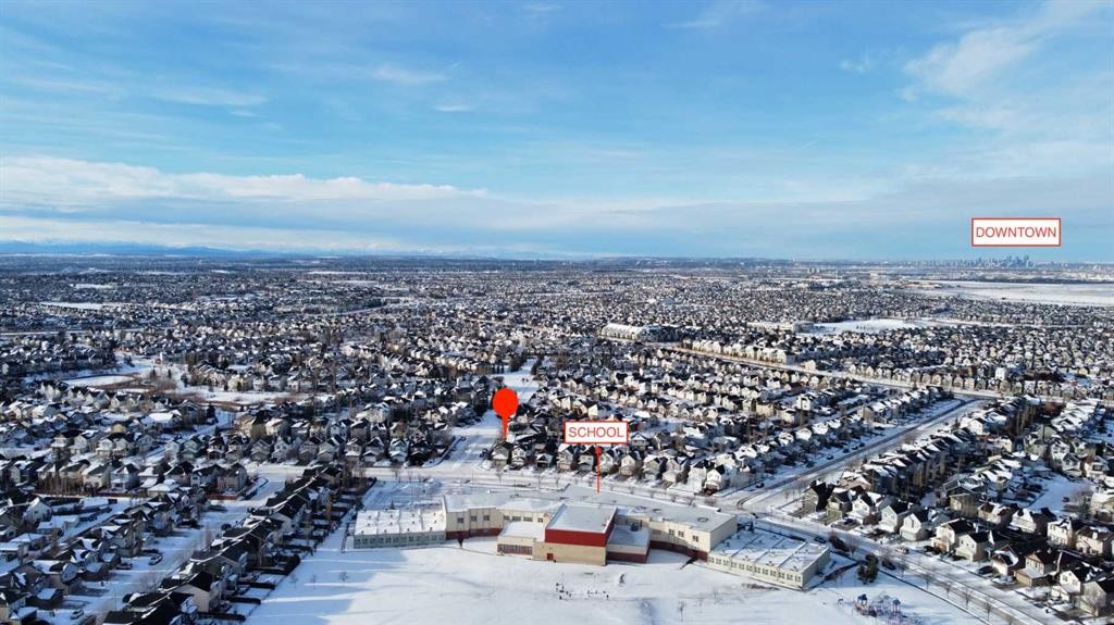 8 Copperfield Manor Se, Calgary, AB - Outdoor With View