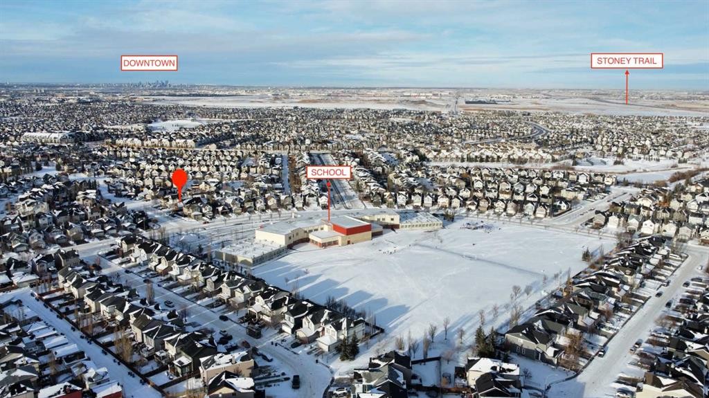 8 Copperfield Manor Se, Calgary, AB - Outdoor With View