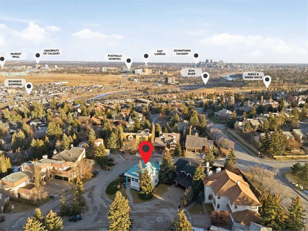 64 Patterson Mews Sw, Calgary, AB - Outdoor With View
