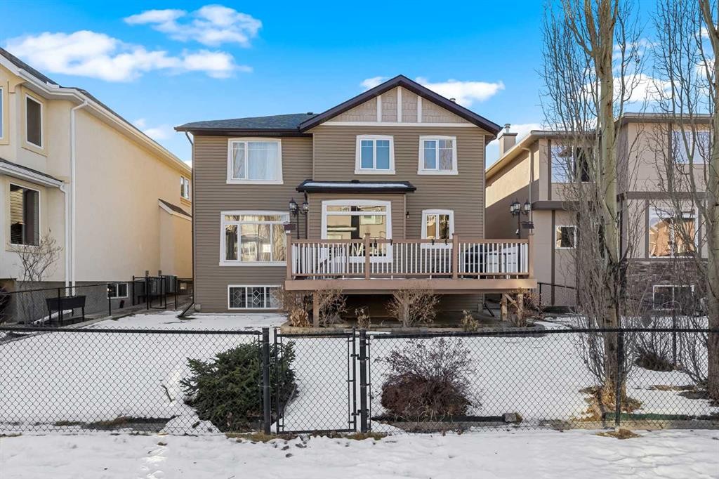 107 Panatella Close Nw, Calgary, AB - Outdoor With Deck Patio Veranda