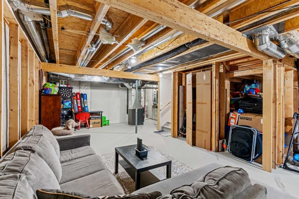 74 Legacy Glen Common Se, Calgary, AB - Indoor Photo Showing Basement
