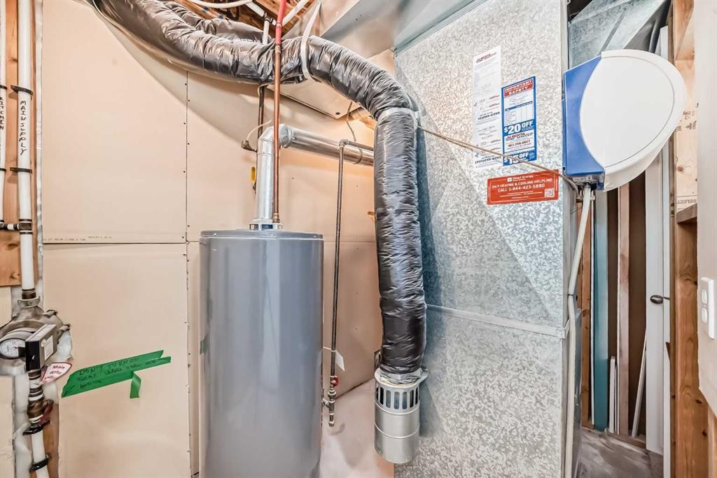 79 Saddlebrook Way Ne, Calgary, AB - Indoor Photo Showing Basement