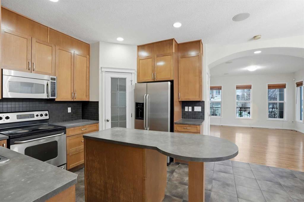 8 Taralake Way Ne, Calgary, AB - Indoor Photo Showing Kitchen With Stainless Steel Kitchen