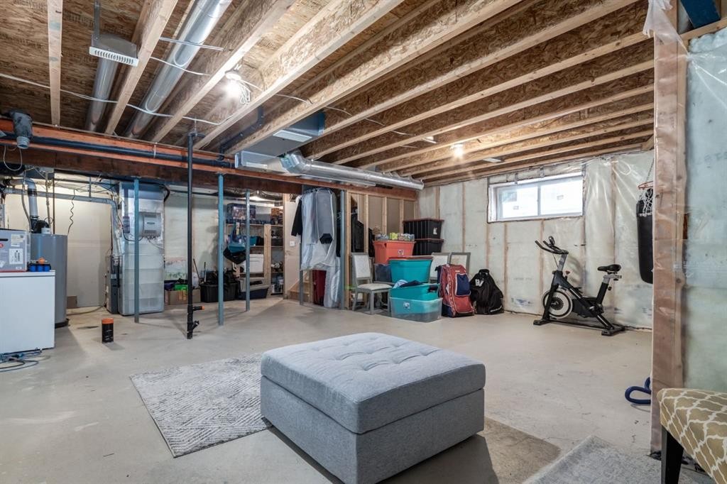 82 Cranwell Common Se, Calgary, AB - Indoor Photo Showing Basement