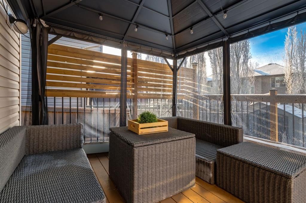 82 Cranwell Common Se, Calgary, AB - Outdoor With Deck Patio Veranda With Exterior