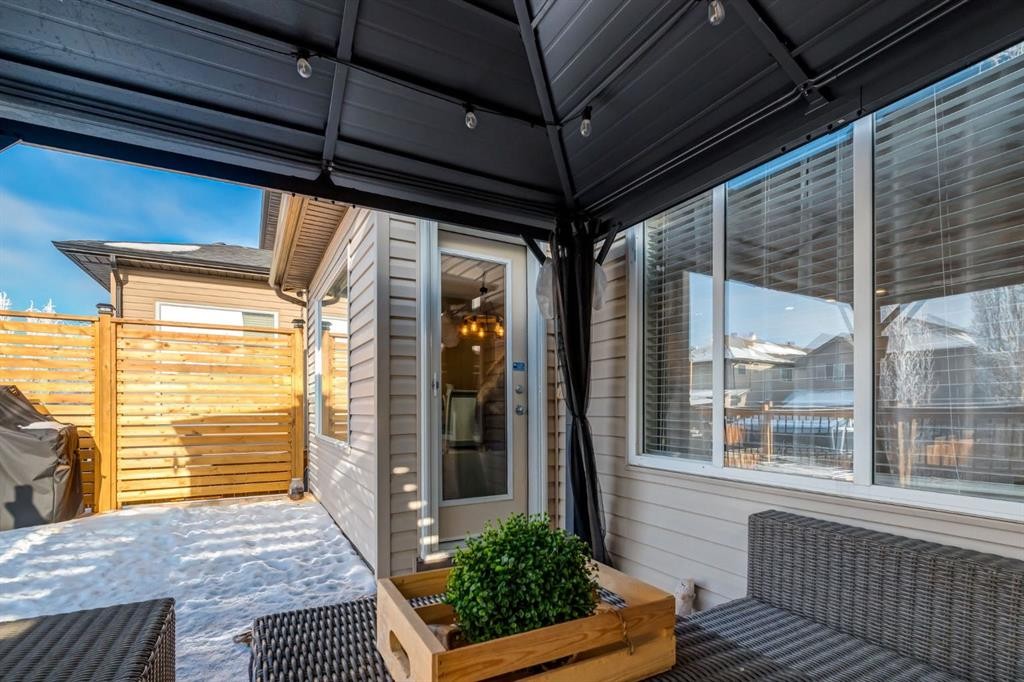 82 Cranwell Common Se, Calgary, AB - Outdoor With Deck Patio Veranda With Exterior
