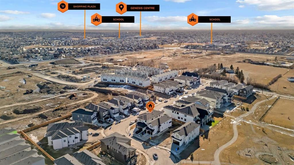 95 Saddlepeace Way Ne, Calgary, AB - Outdoor With View