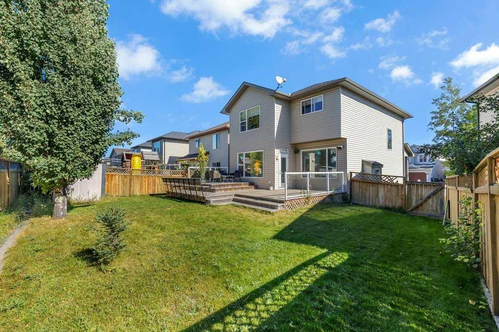 119 Valley Stream Circle Nw, Calgary, AB - Outdoor With Deck Patio Veranda With Backyard
