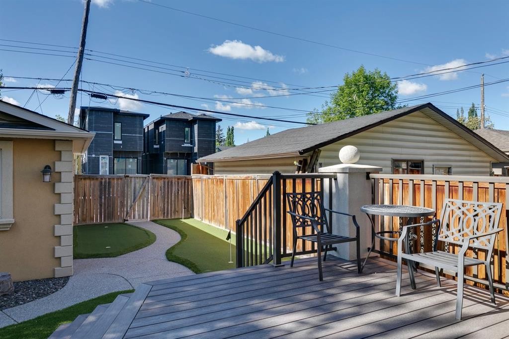 2609 7 Avenue Nw, Calgary, AB - Outdoor With Deck Patio Veranda With Exterior