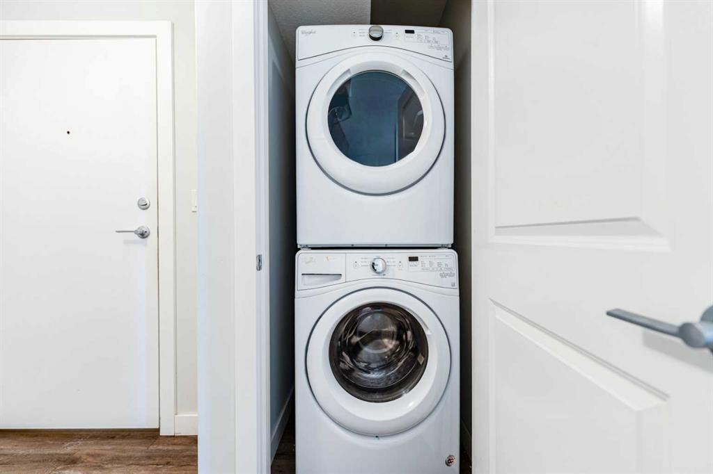 3217-6118 80 Avenue Ne, Calgary, AB - Indoor Photo Showing Laundry Room