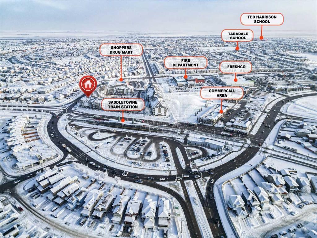 3217-6118 80 Avenue Ne, Calgary, AB - With View