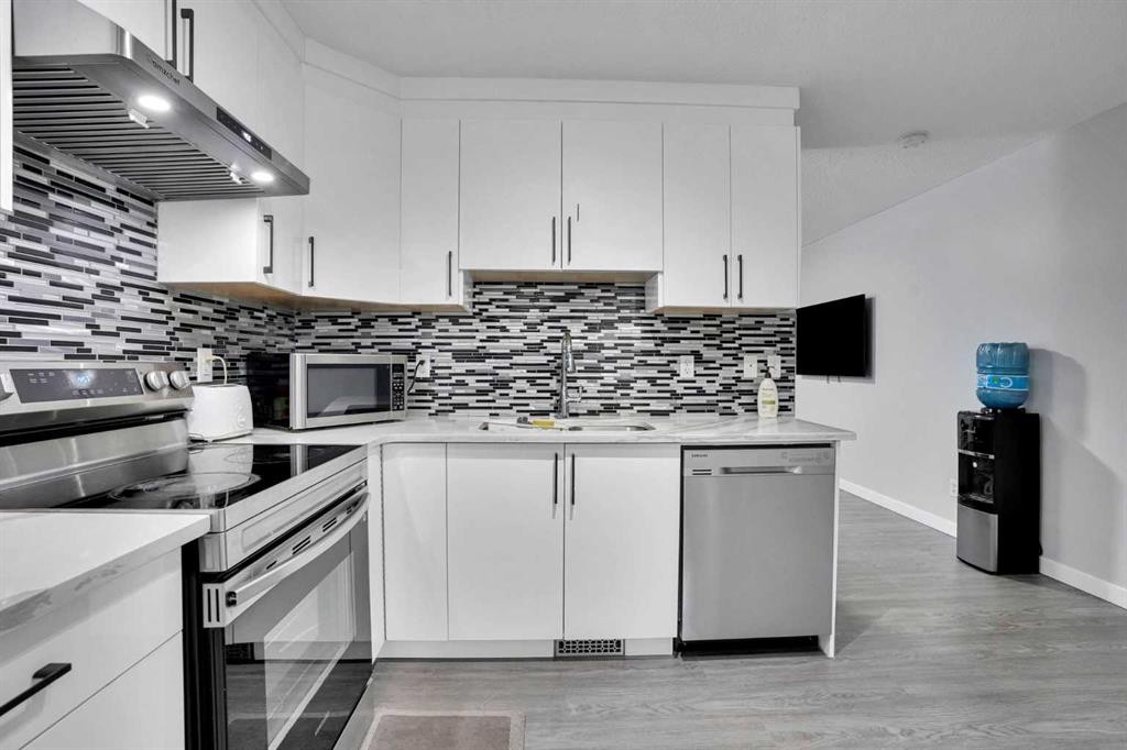 257 Saddlebrook Point Ne, Calgary, AB - Indoor Photo Showing Kitchen With Double Sink With Upgraded Kitchen