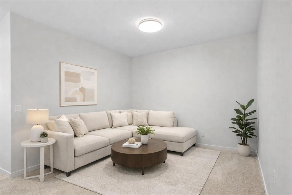 107 Royston Way Nw, Calgary, AB - Indoor Photo Showing Living Room
