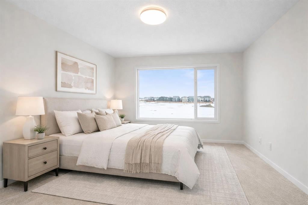 107 Royston Way Nw, Calgary, AB - Indoor Photo Showing Bedroom