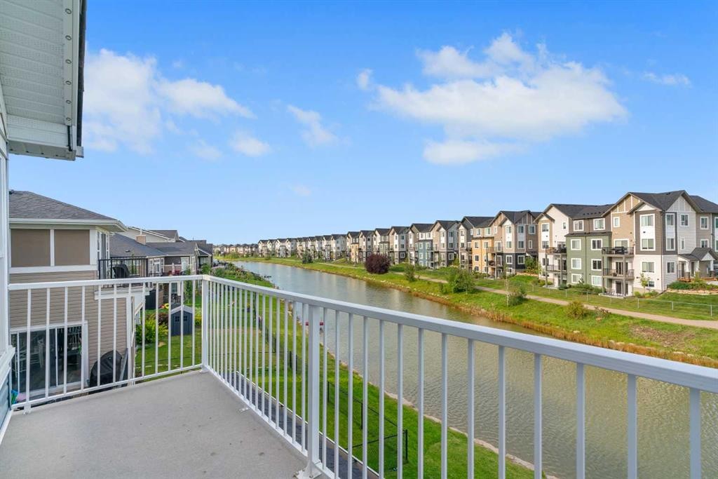 1315 Bayside Drive Sw, Airdrie, AB - Outdoor With Balcony