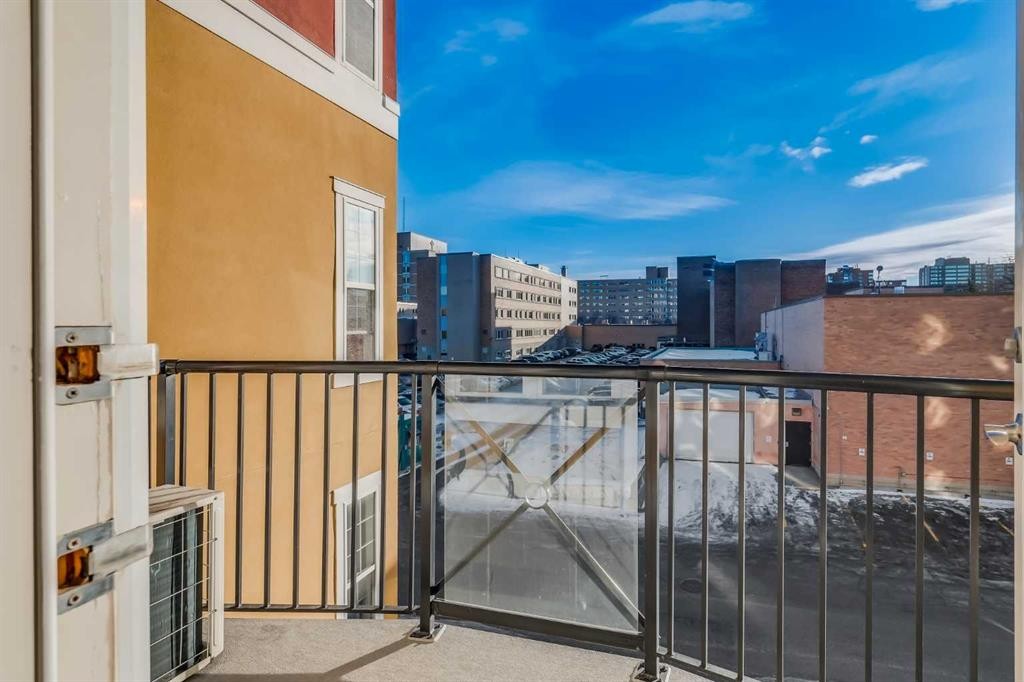 301-208 Holy Cross Lane Sw, Calgary, AB - Outdoor With Balcony With Exterior